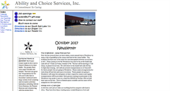 Desktop Screenshot of abilitychoice.org